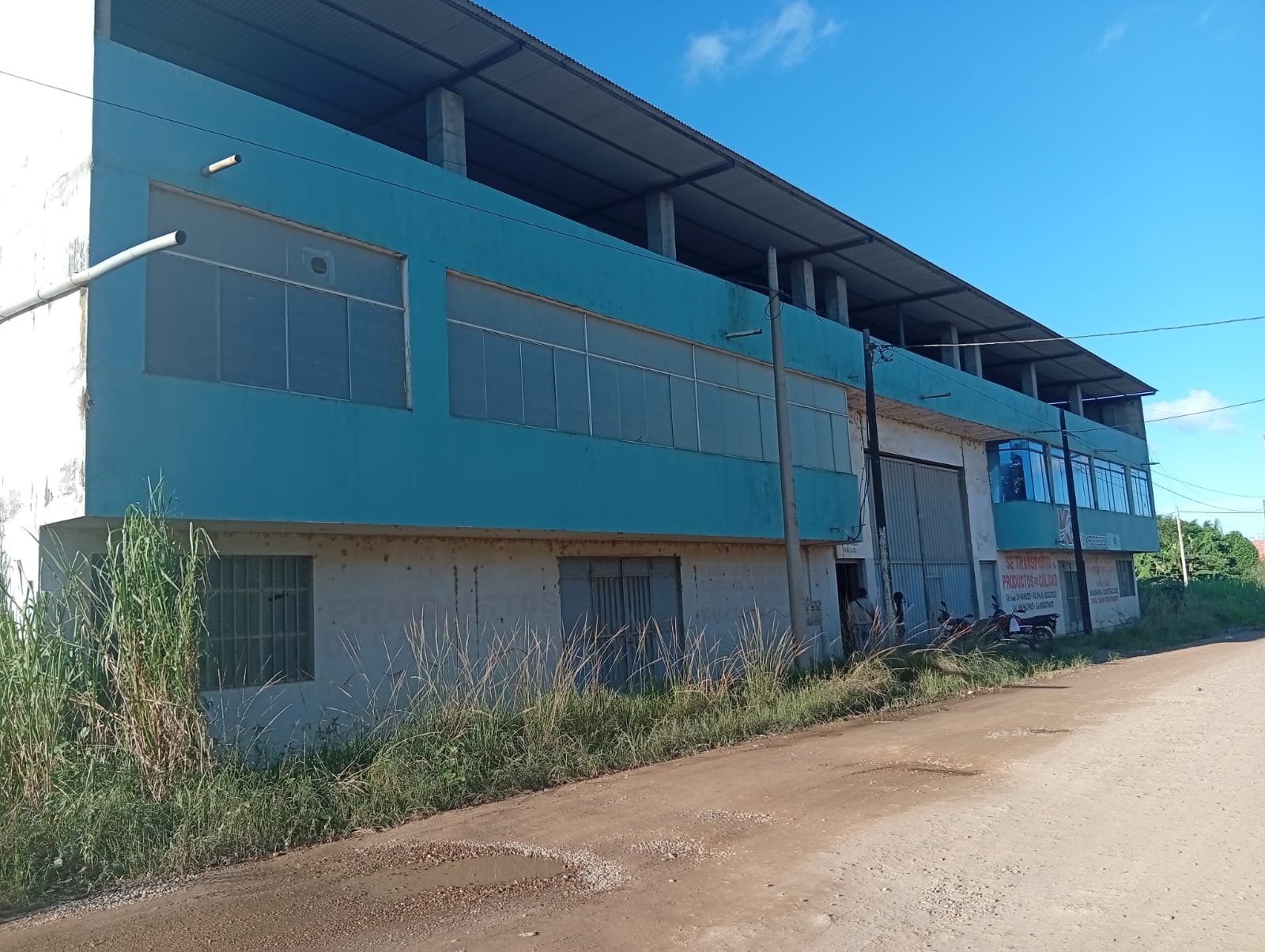 Fachada exterior de la propiedad